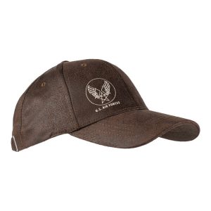 Baseball Cap U.S. Airforce Leather Look (PU)
