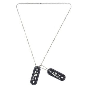 DOG TAG PVC BLOOD TYPE