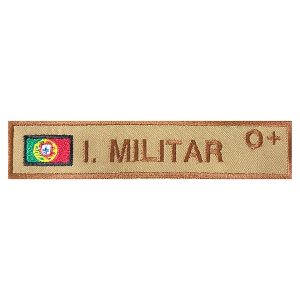 Nome militar bordado