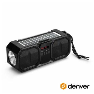 Rádio Portátil C/ Painel Solar/ Lanterna / Bluetooth
