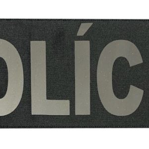 Placa policia de peito
