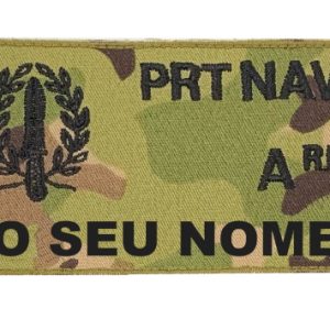 Placa nominal Fuzileiros (novo camuflado)