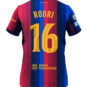 RODRI FC BARCELONA JERSEY
