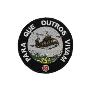 Bordado “Para que outros vivam”