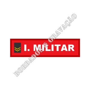 Nome Bordado com divisa